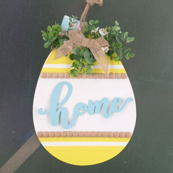 Easter Egg Home Sign - Picture 1 of 8